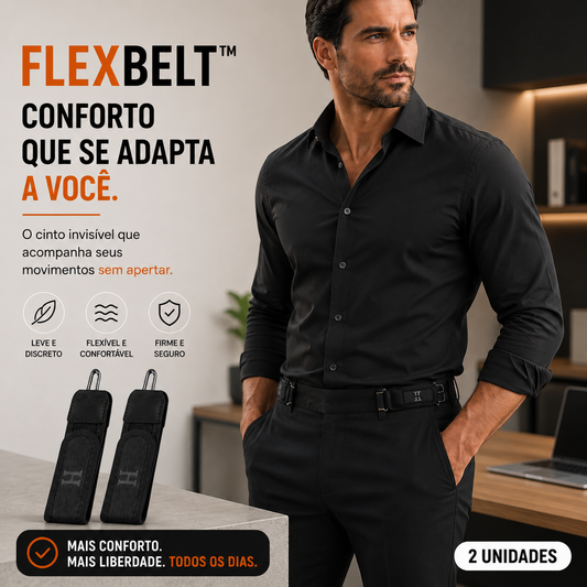 Cinto Sem Fivela - FlexBelt™