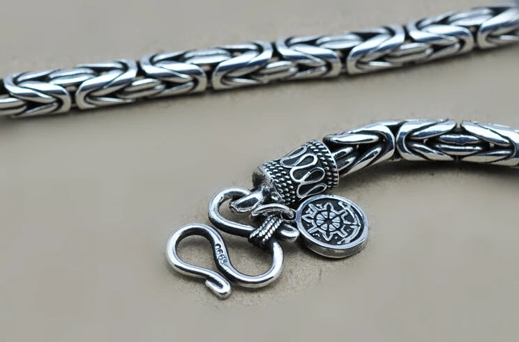 Corrente de Bali - Prata Tailandesa 925