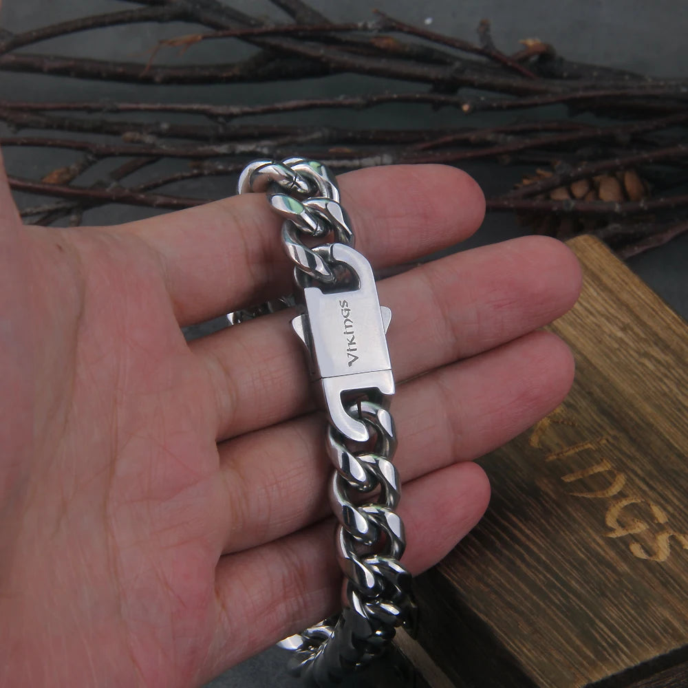 Pulseira Ragnar - Aço Inoxidável