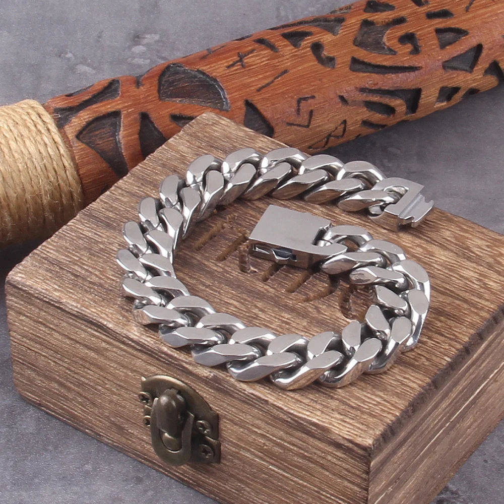 Pulseira Ragnar - Aço Inoxidável