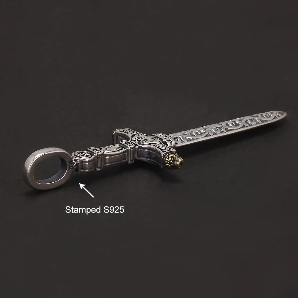 Colar Espada Sagrada – Prata 925
