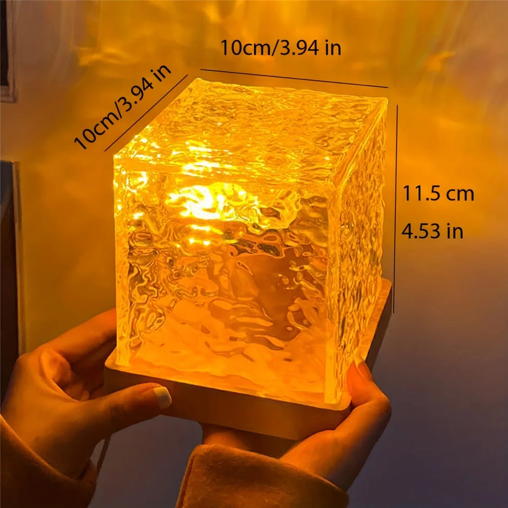AuroraGlow: Luminária Anti-Estresse (16 Cores)