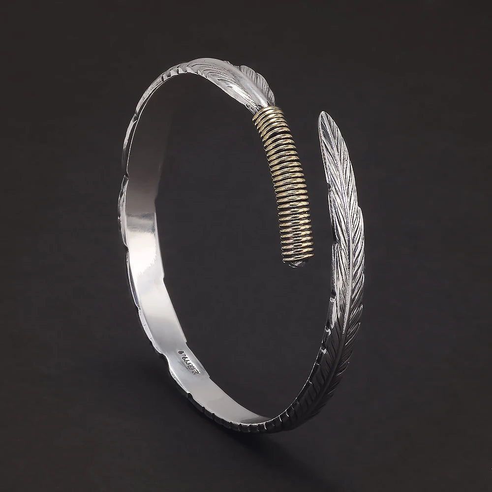 Bracelete Pena Vintage – Prata 999.9