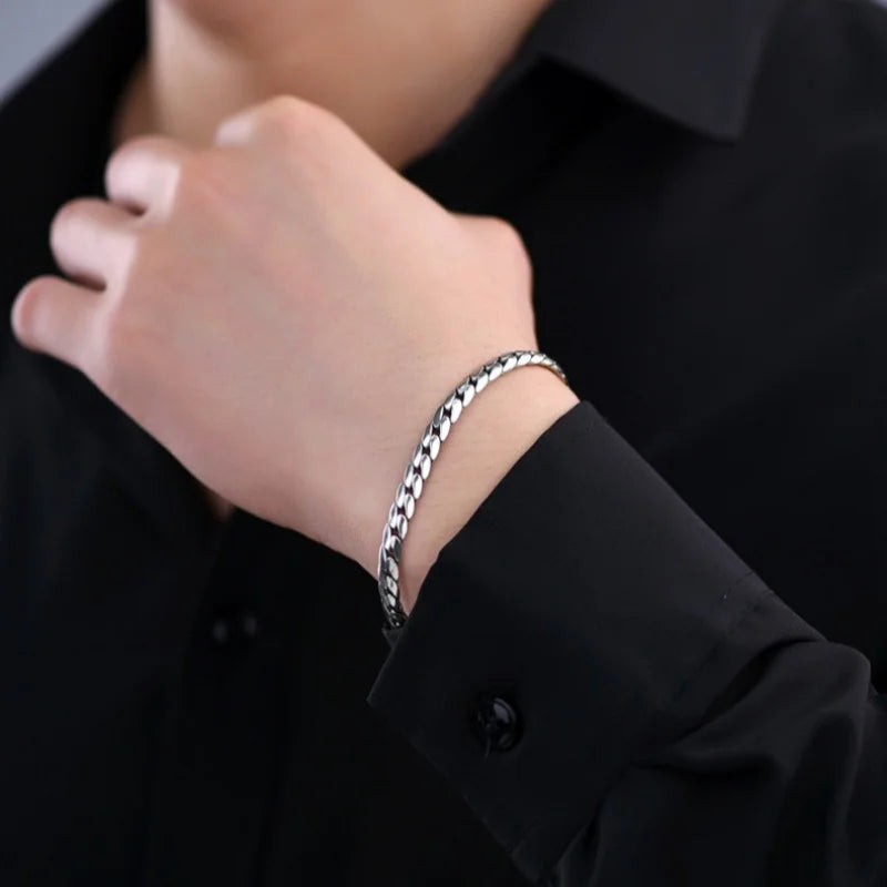 Pulseira Malibu - Prata 925 (5mm)