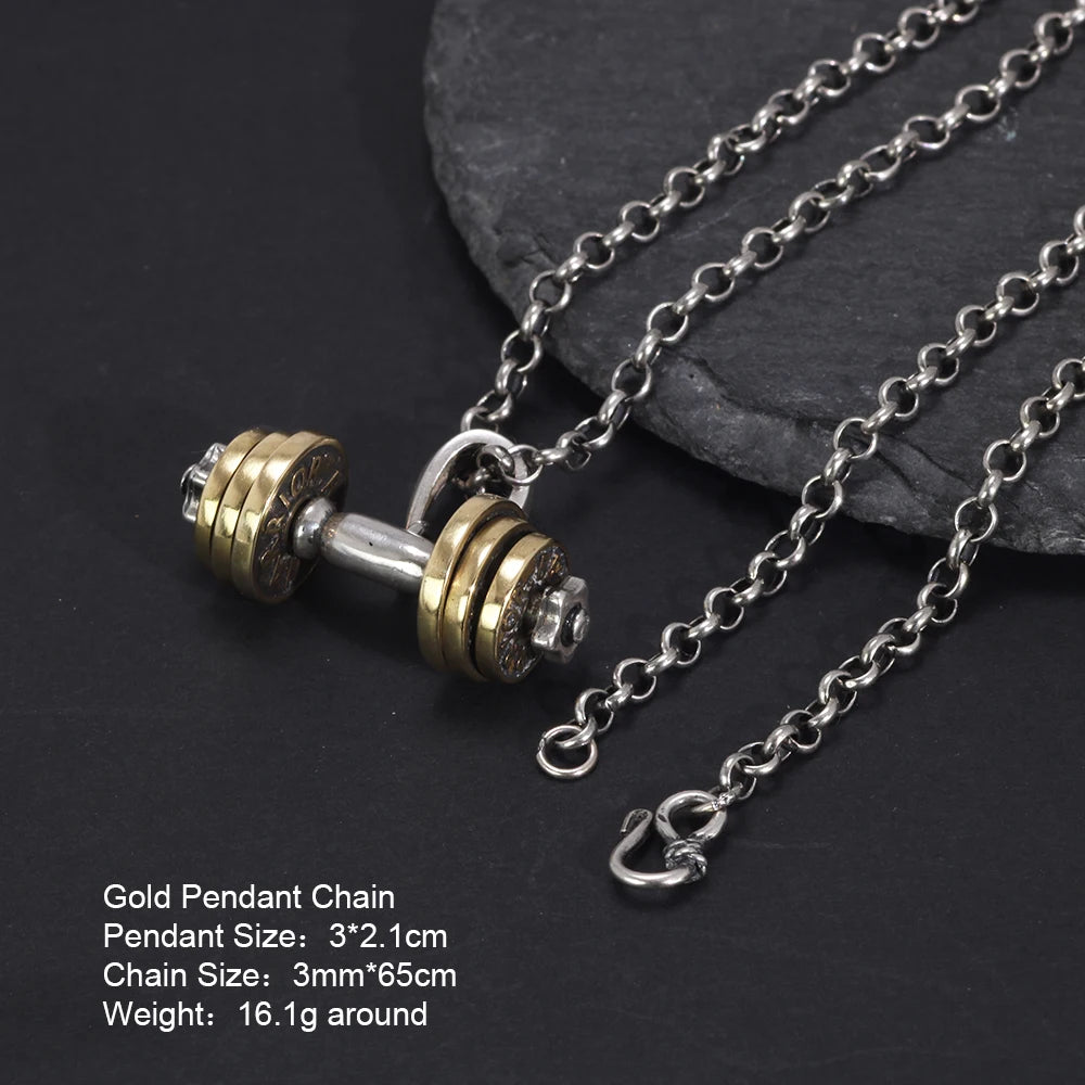 Colar Halter No Pain No Gain - Prata 925