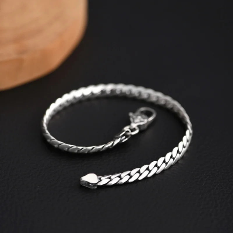 Pulseira Malibu - Prata 925 (5mm)
