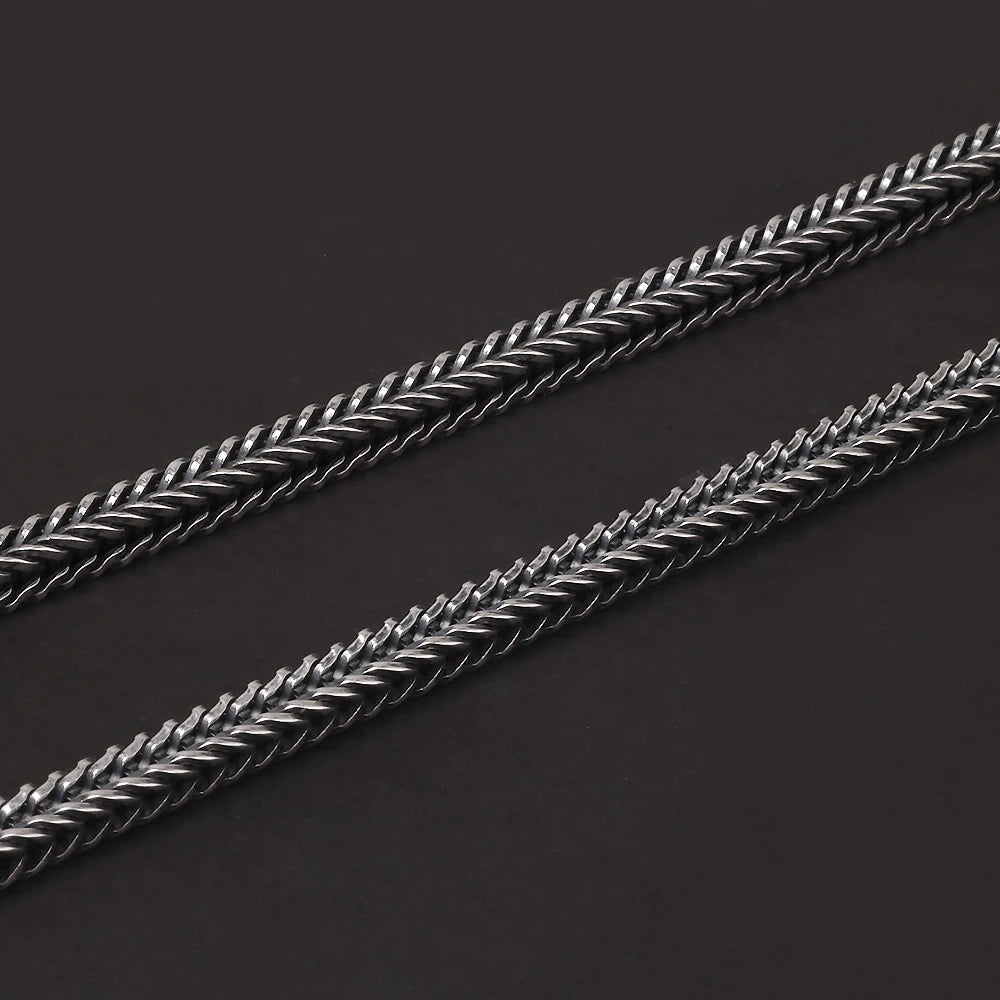 Corrente/Pulseira Rabo de Raposa Foxtail - Prata 925 (4mm)