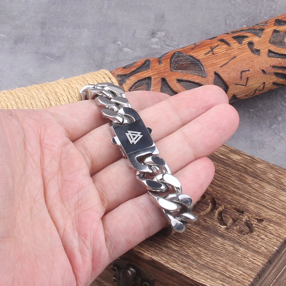 Pulseira Ragnar - Aço Inoxidável