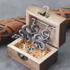 Brincos Snake - Aço Inoxidável
