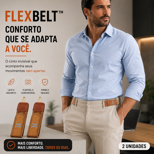 Cinto Sem Fivela - FlexBelt™