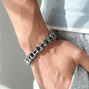 Pulseira Belt - Prata 925 (10mm)
