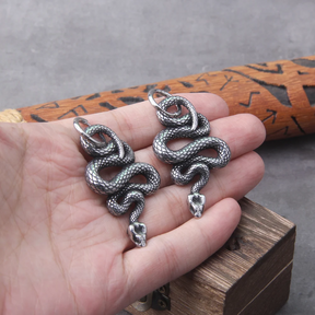 Brincos Snake - Aço Inoxidável