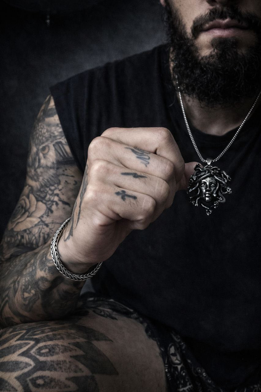 Colar Medusa - Aço Inoxidável