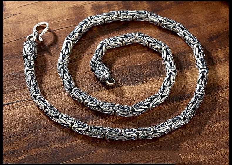 Corrente de Bali - Prata Tailandesa 925