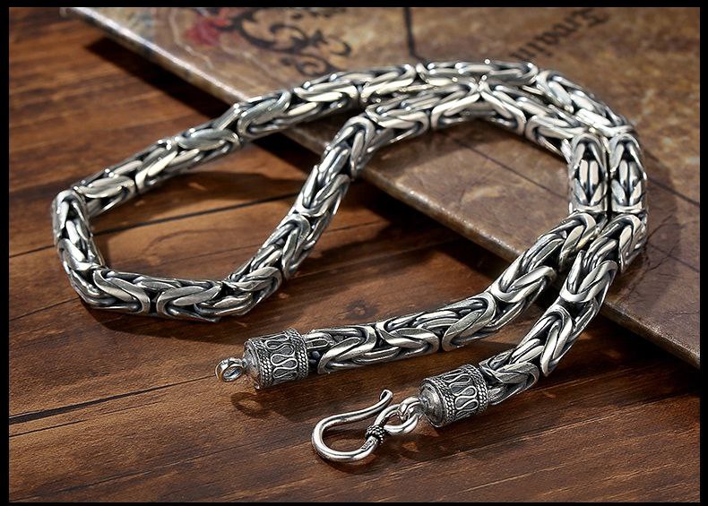 Corrente de Bali - Prata Tailandesa 925