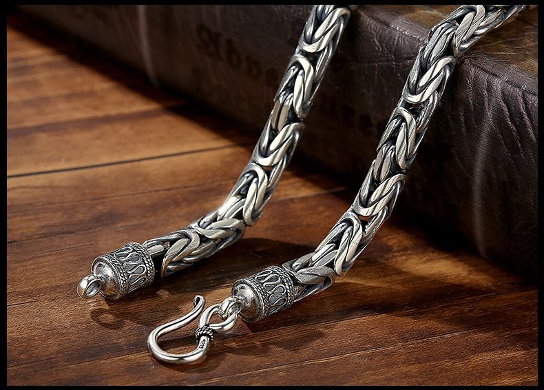 Corrente de Bali - Prata Tailandesa 925