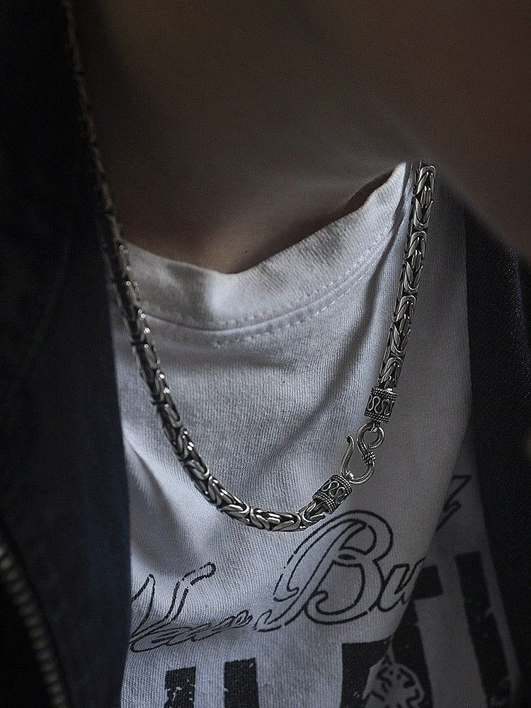 Corrente de Bali - Prata Tailandesa 925