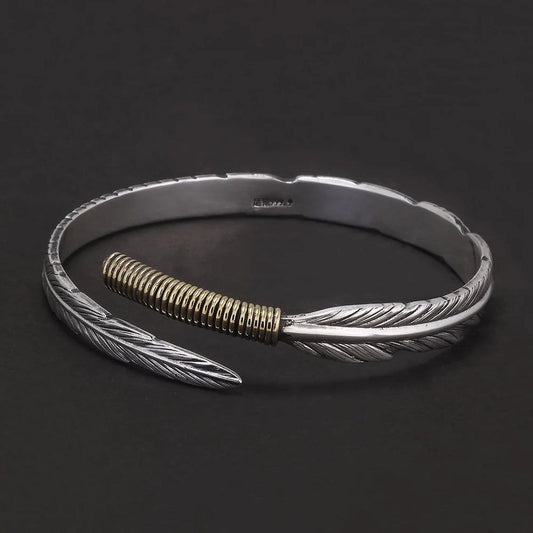 Bracelete Pena Vintage – Prata 999.9