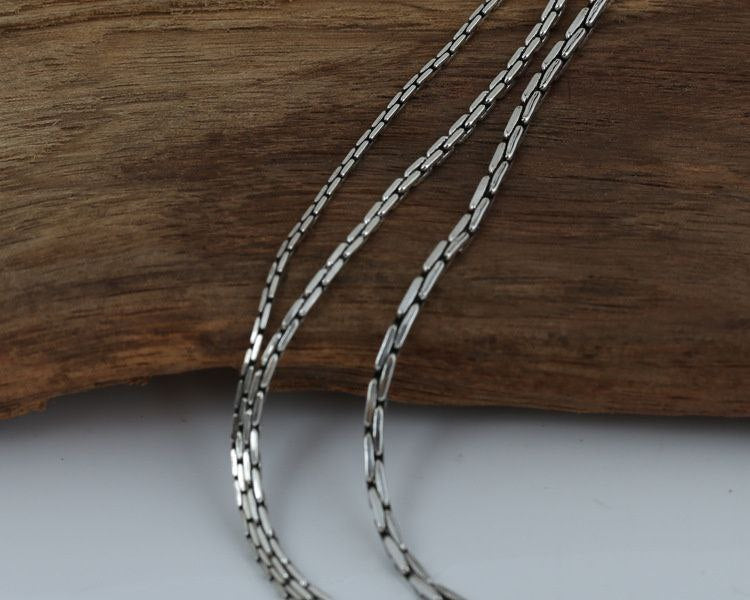 Corrente Vintage Bamboo - Prata 925