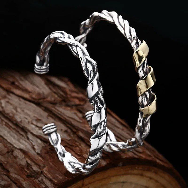 Bracelete Vintage Ribbon - Prata 925