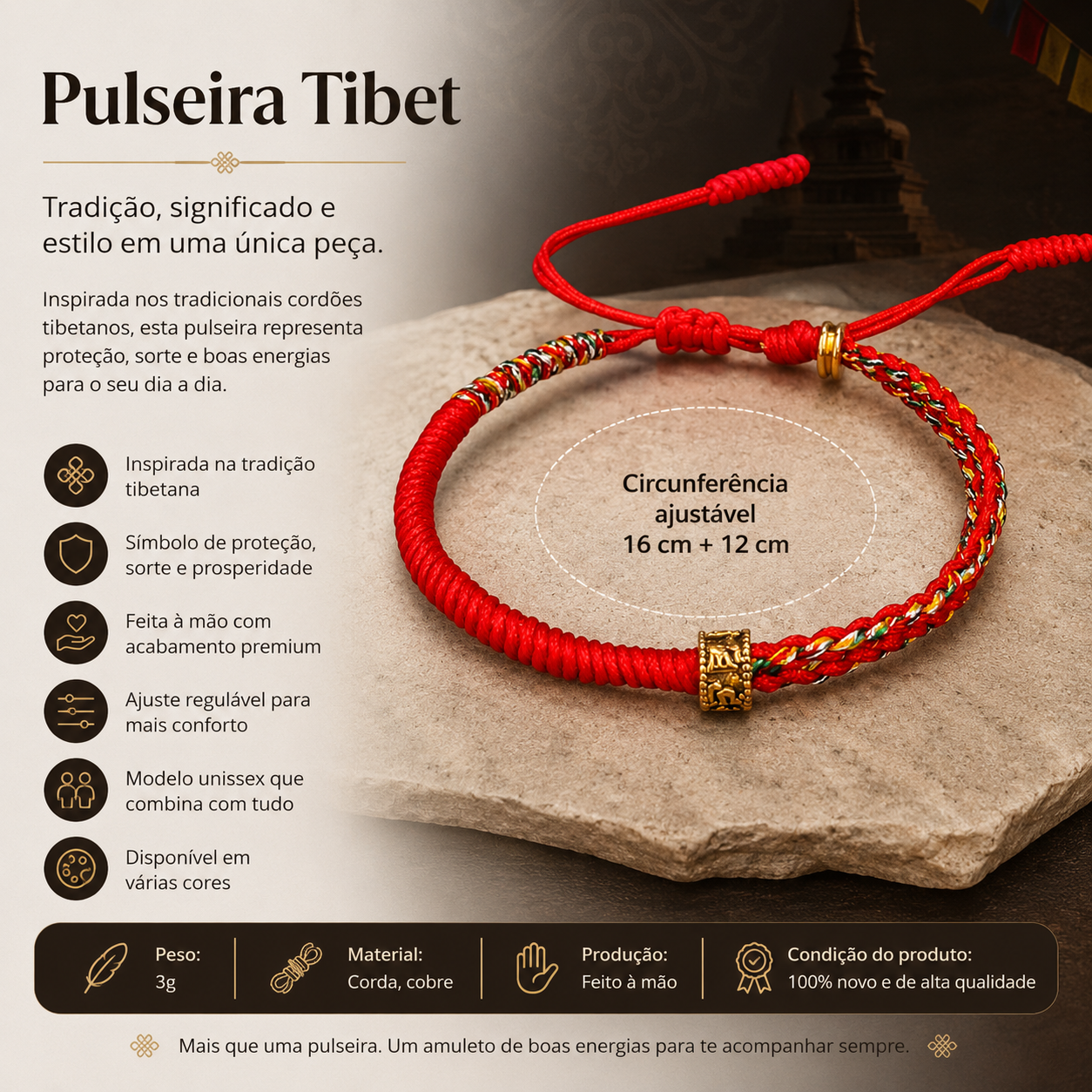 Pulseira Tibet