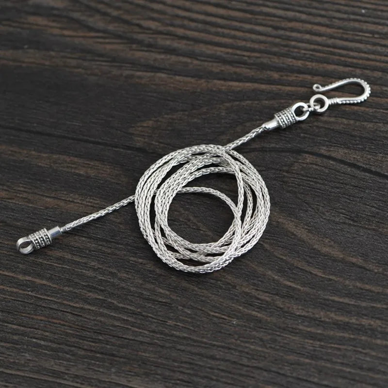 Corrente Grécia - Prata 925 (1mm)