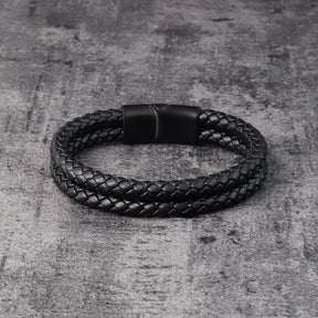 Pulseira Nero – Couro Duplo