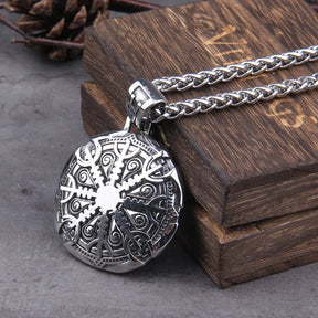 Colar Escandinavo Nórdico Vegvisir