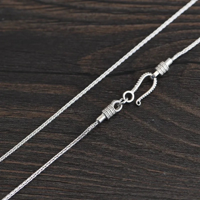 Corrente Grécia - Prata 925 (1mm)