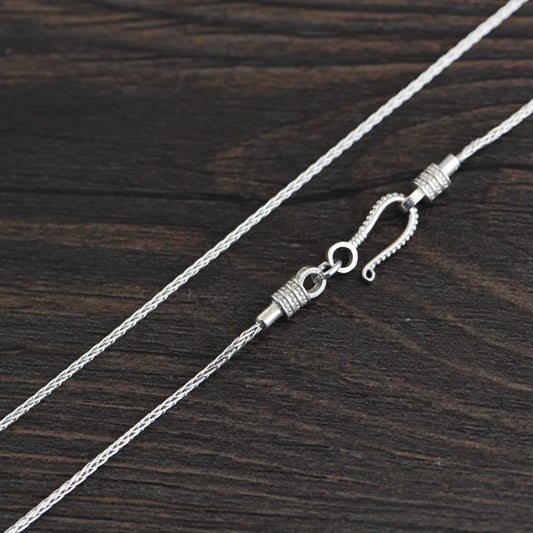 Corrente Grécia - Prata 925 (1mm)