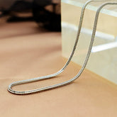 Corrente Rabo de Raposa Foxtail - Prata 925 (1.3mm/1.6mm)