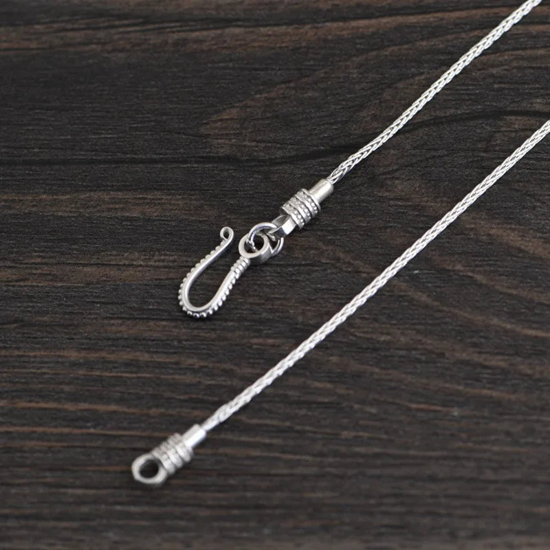 Corrente Grécia - Prata 925 (1mm)