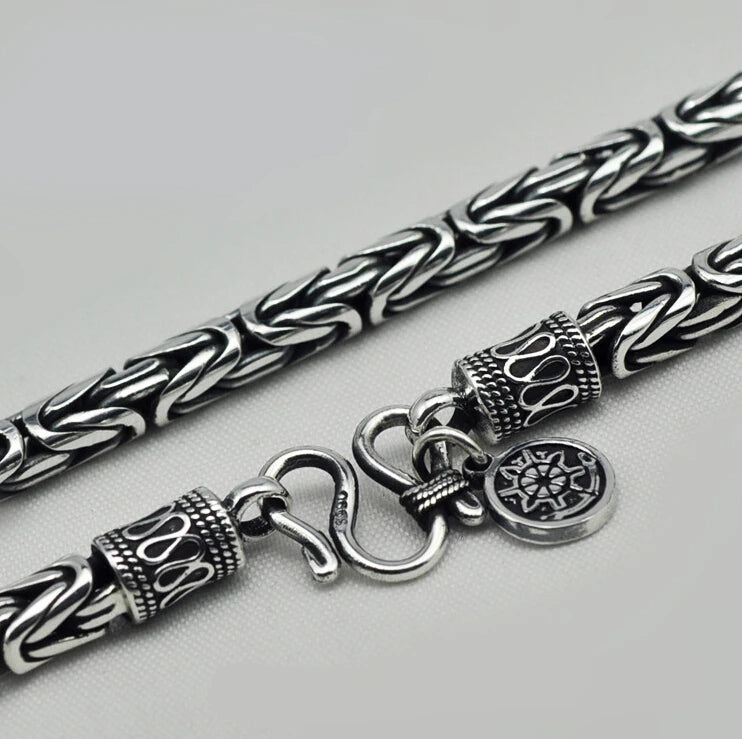 Corrente de Bali - Prata Tailandesa 925