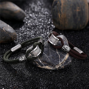 Pulseira Iron - Corda e Aço