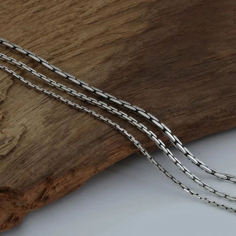 Corrente Vintage Bamboo - Prata 925