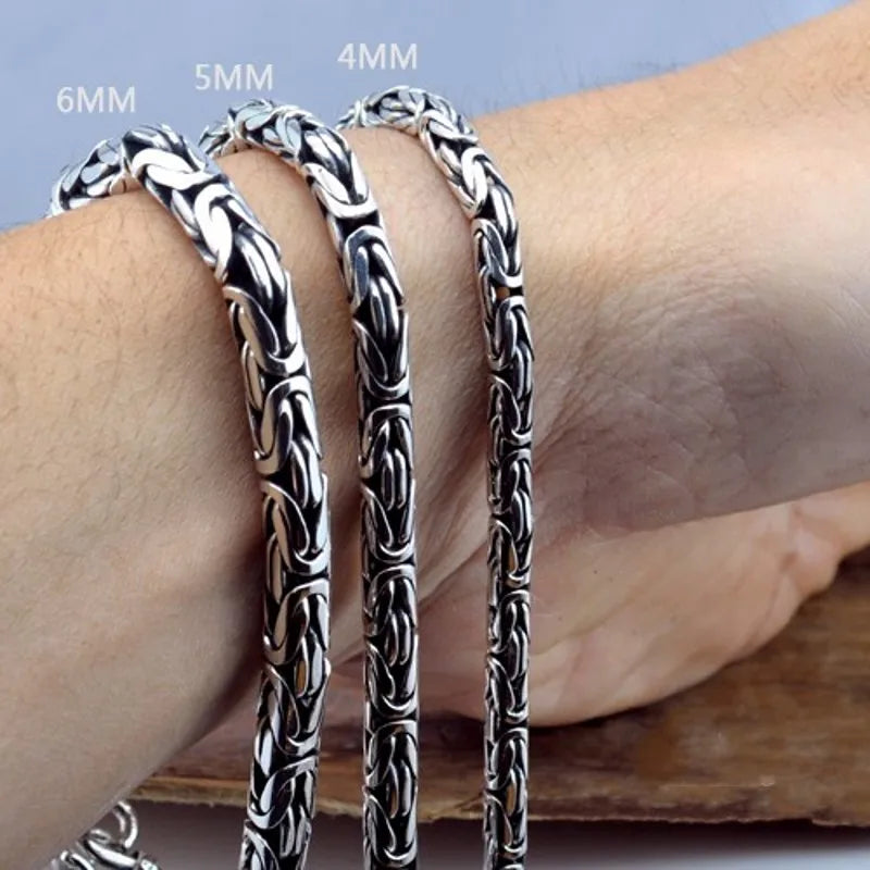 Pulseira de Bali Cabeça de Dragão - Prata 925