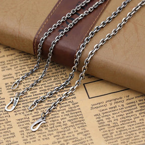 Corrente Mantra - Prata 925 (3mm/4mm)