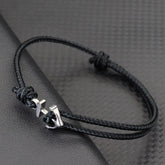 Pulseira Âncora da Sorte (ajustável)
