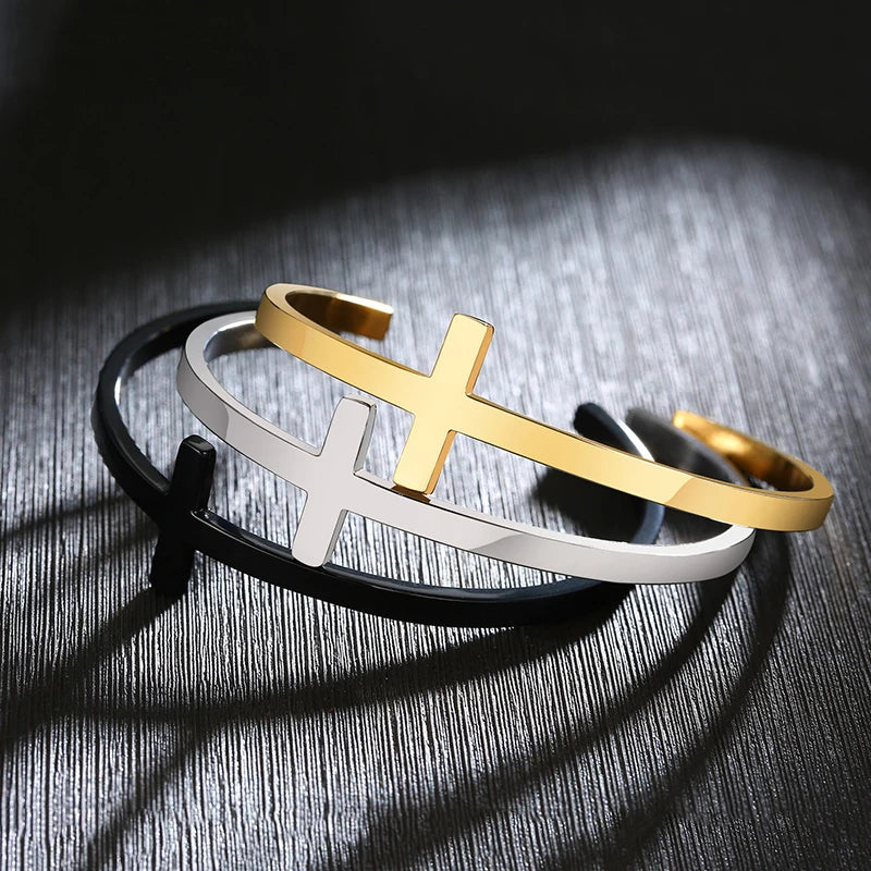 Bracelete Cruz (ajustável)