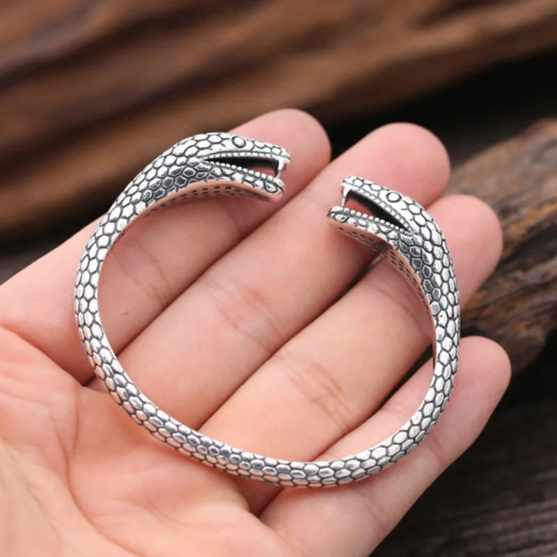Bracelete Serpente - Prata 925 (ajustável)