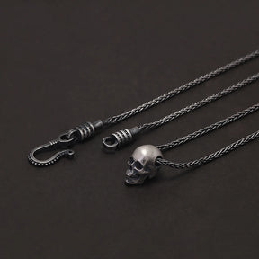 Pingente Skull - Prata Esterlina 925