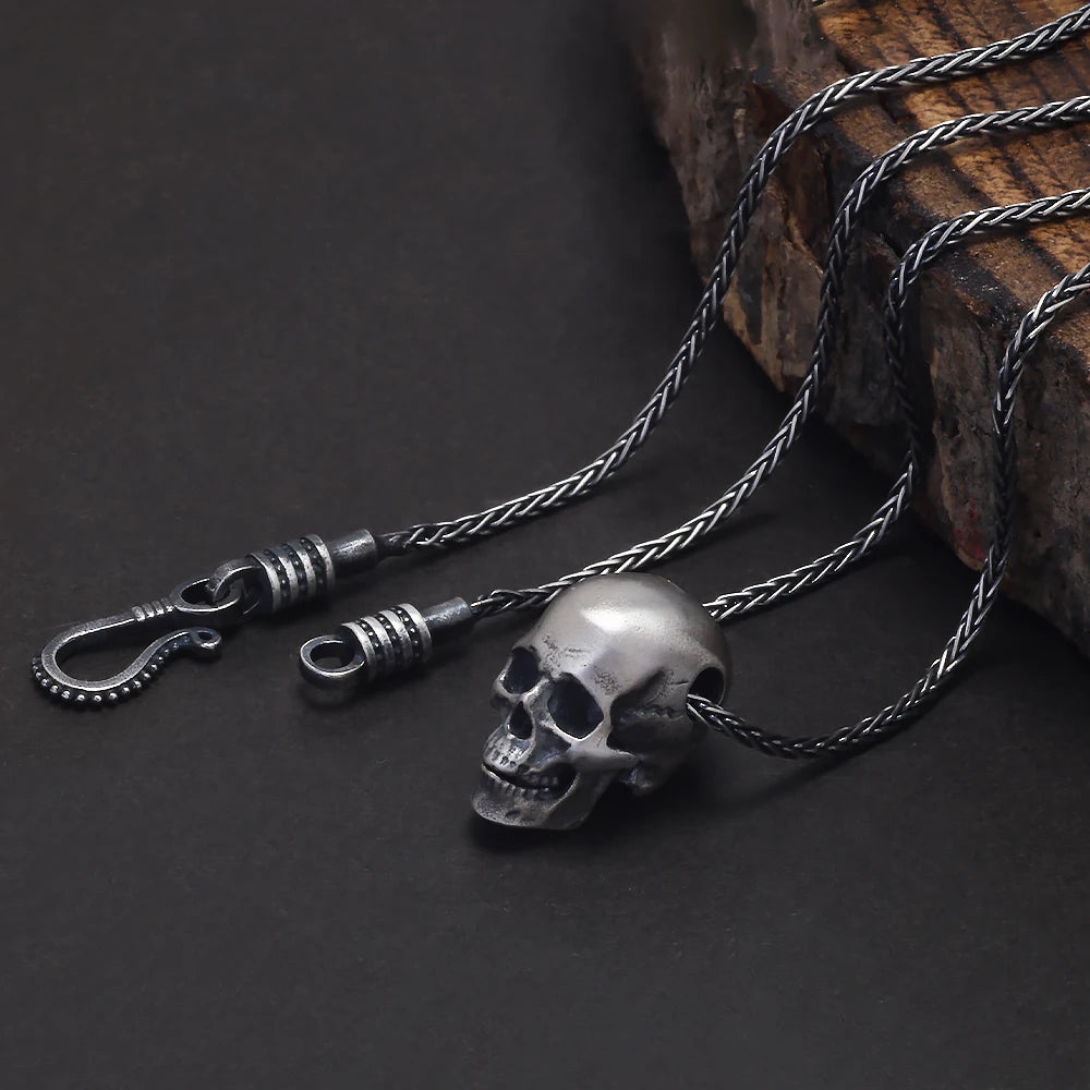 Pingente Skull - Prata Esterlina 925
