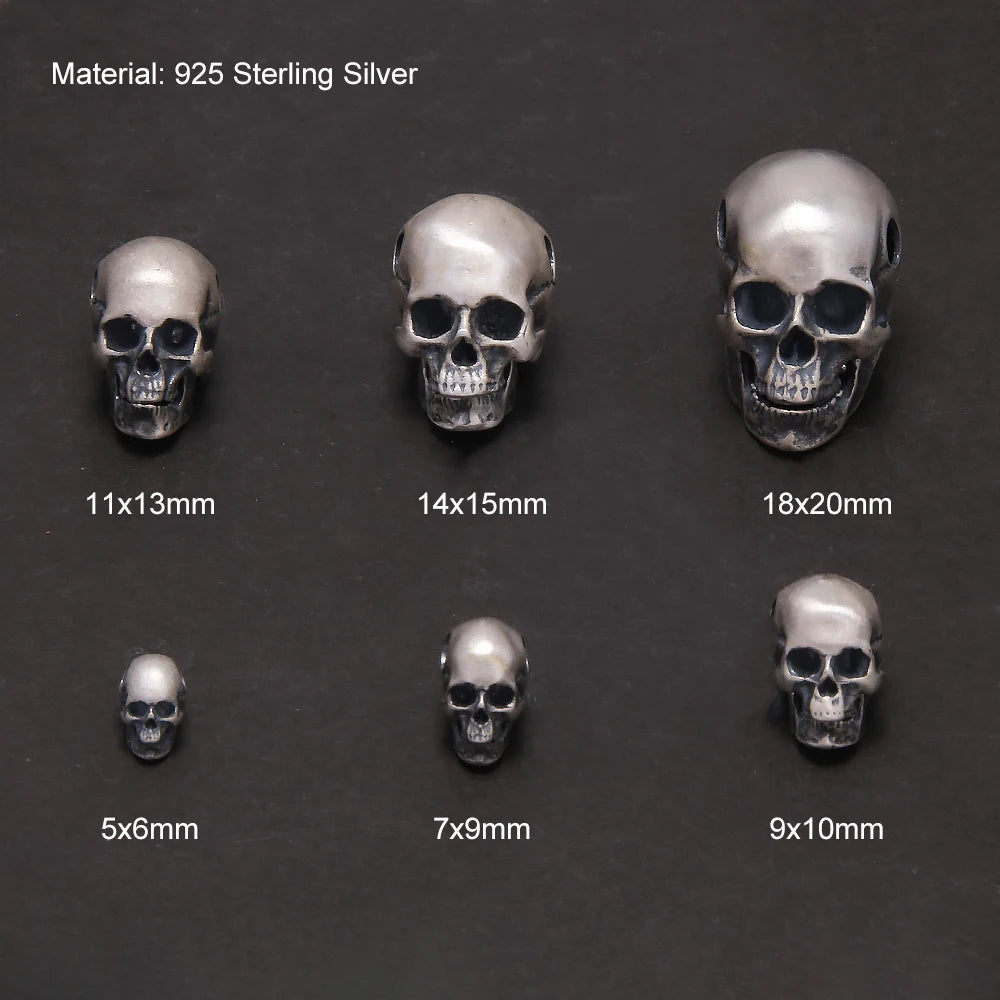Pingente Skull - Prata Esterlina 925