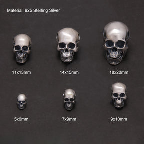 Pingente Skull - Prata Esterlina 925