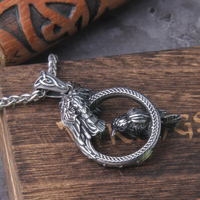 Colar Corvos de Odin – Huginn e Muninn