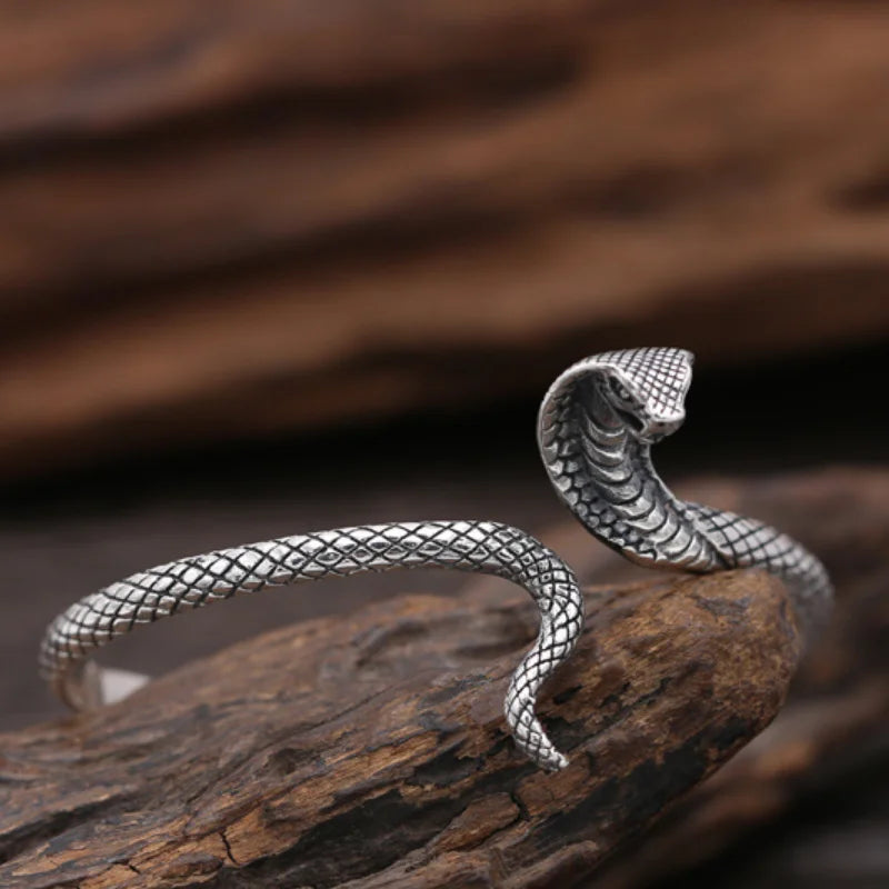 Bracelete Snake - Prata 925 (ajustável)