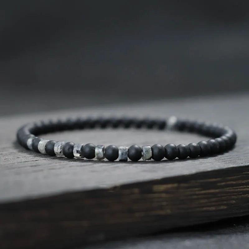 Pulseira Minimalista Natural Stones