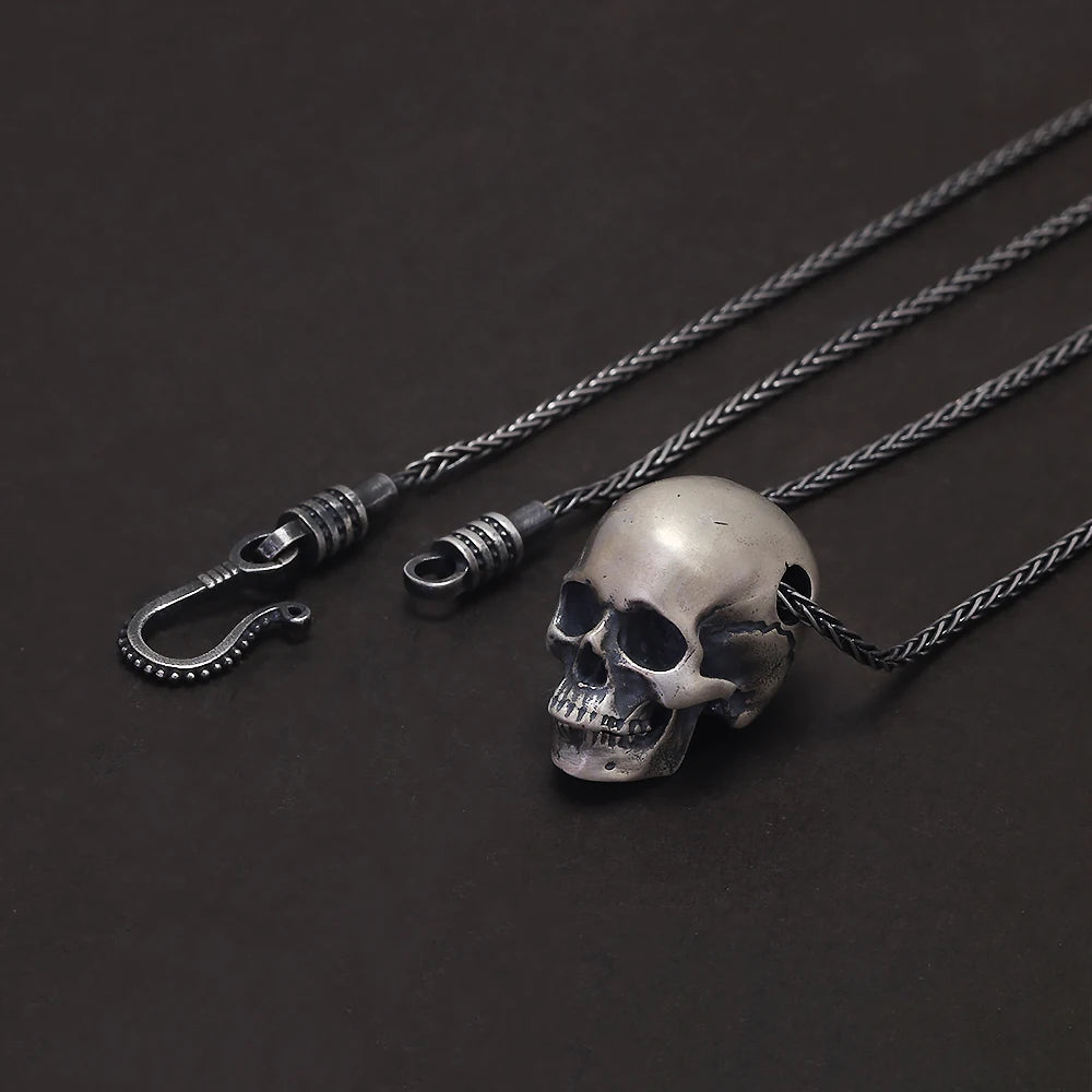 Pingente Skull - Prata Esterlina 925