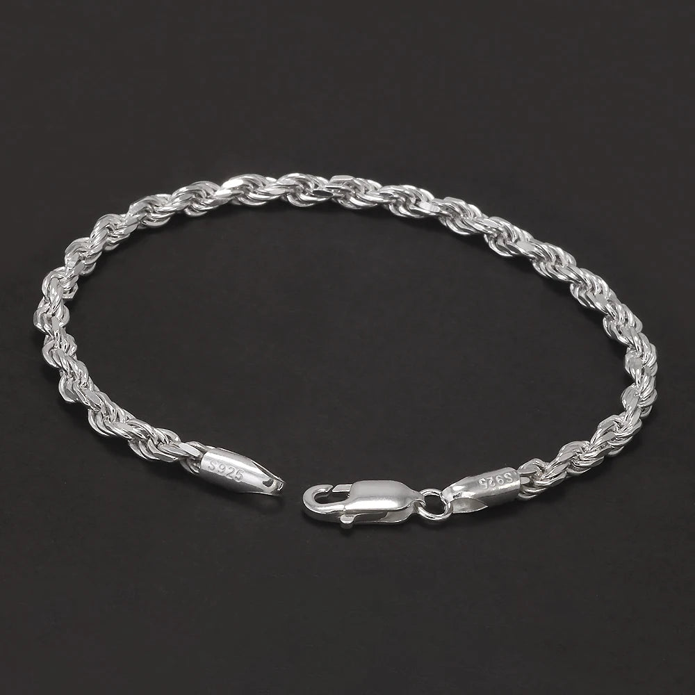 Pulseira Twist - Prata 925