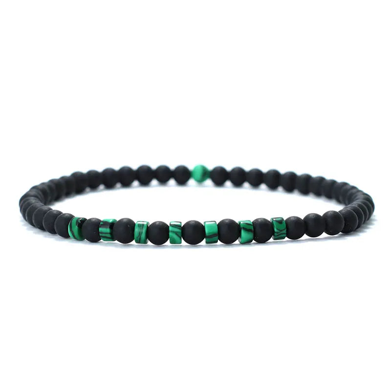 Pulseira Minimalista Natural Stones